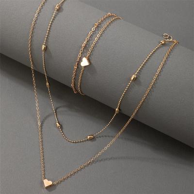 New Accessories, Temperament Multi-layer Pendant, Fashionable and Simple Cone Leaf Necklace, Bracelet.