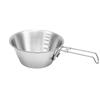 OEINGOEING Outdoor Stainless Steel Camping Bowl