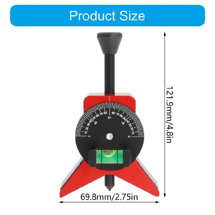 Pipe Marker Lightweight Pipefitter Tool Center Marker for Enhanced Accuracy In Pipe Engineering & Construction Tasks