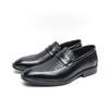Leather Shoes Man Casual Loafers Luxury Design Slip On Male Dress Shoes Leisure Style Big Size Good Wear-resistant Sole