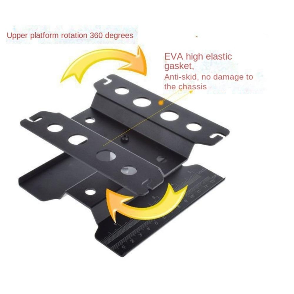 Aluminum Alloy Repair Station 360 Degree Rotation Assembly Platform for TRX-4 Axial SCX10 II