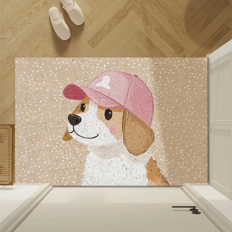 Floor Mat, Non-slip Entrance Door Mat, Wear-resistant Mat, Dust-removing Entrance Mat, Soil-proof, Oil-resistant and Dirt-resistant Door Carpet