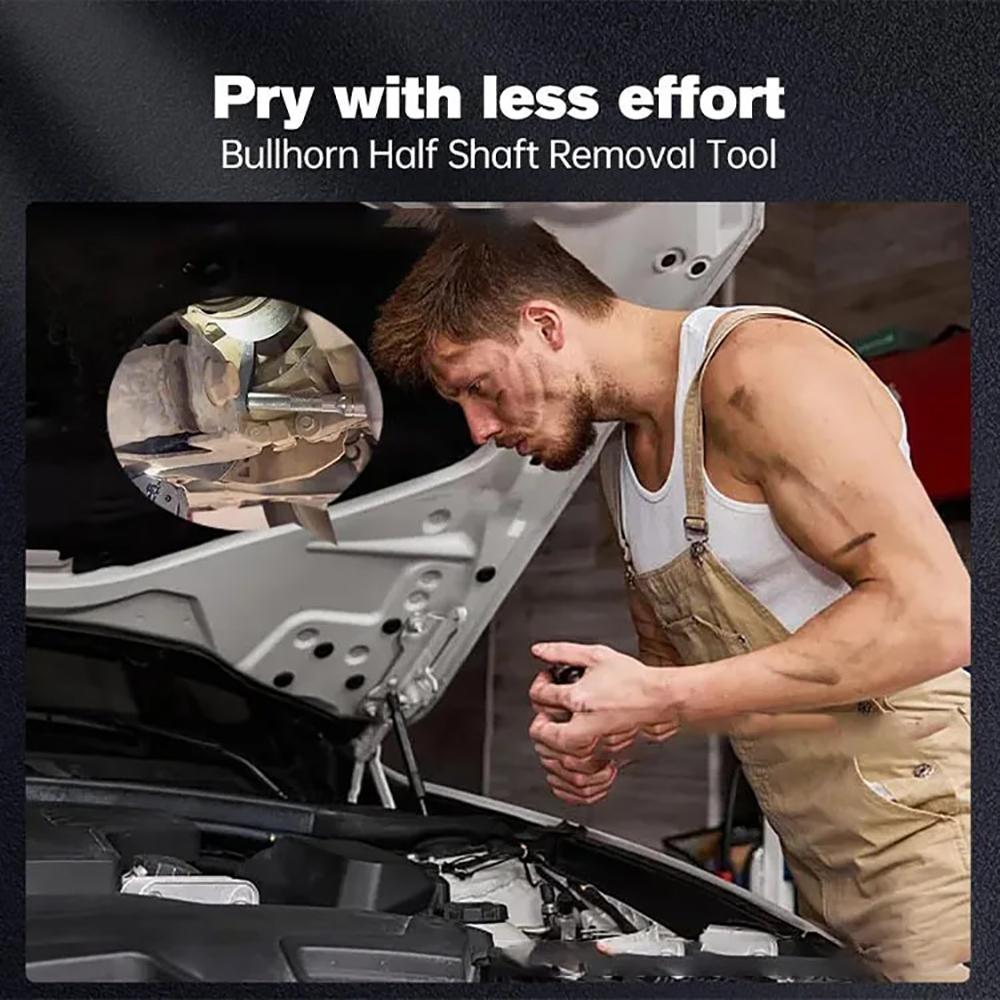 1/2" Drive Pry Bar Wrench Adapter Crowbar Adapter Head For Half Shaft Removal Car Repairing Tools Shaft Disassembly Tool