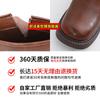 New cowboy boots women's autumn and winter mid-tube Martin boots women's square head thick heel boots women's casual retro women's boots trend
