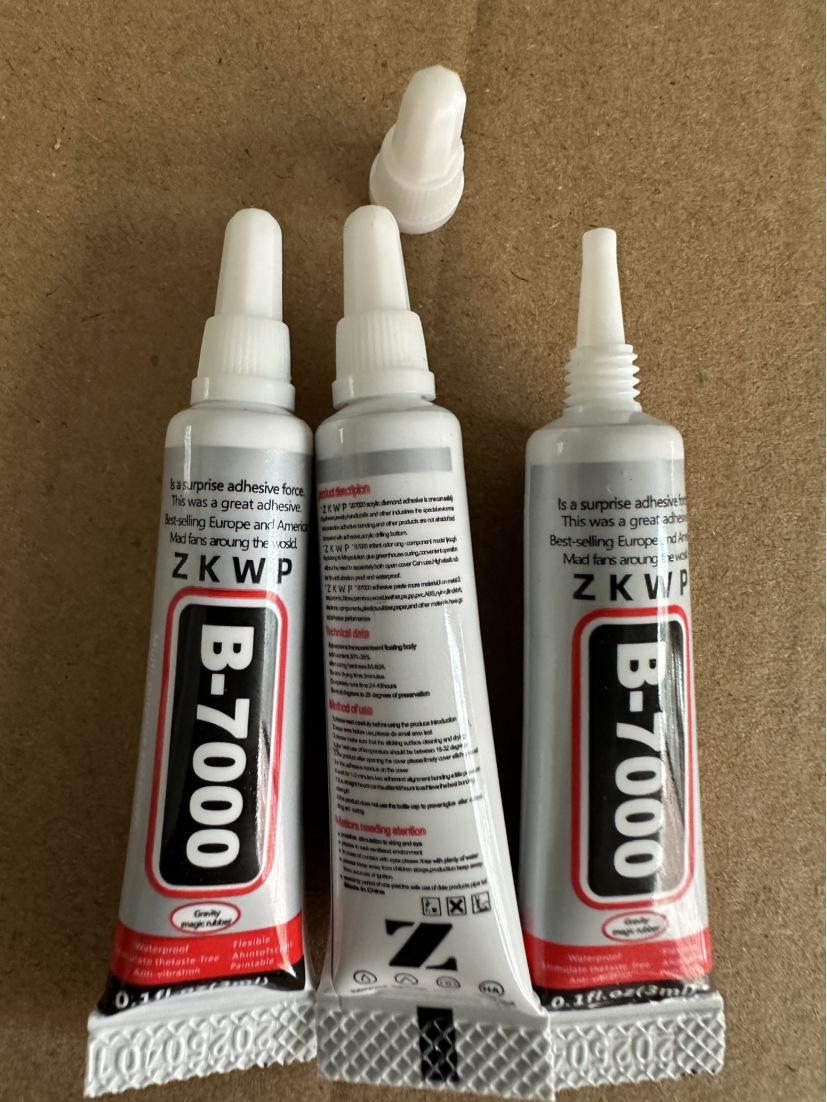 

Высоковязкий прозрачный ювелирный клей B7000 для DIY и драгоценных камней