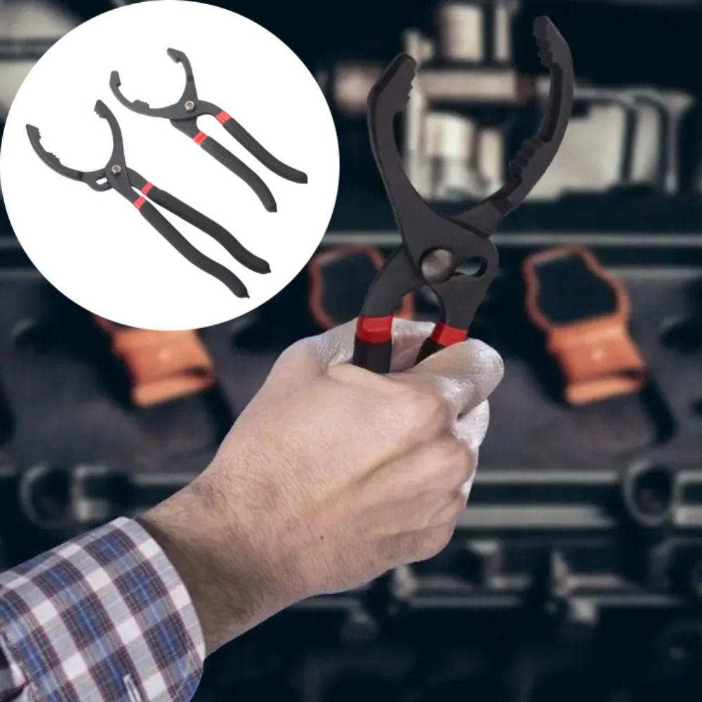 Adjustable Design Adjustable Oil Filter Hand Tool Filter Removal Tool Oil Filter Pliers  Car Repair
