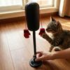 Self-standing Cat Boxing Toy Suction Cup Cat Boxing Game Interactive Cat Toy  Feline Entertainment