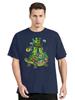 Magic Mushrooms Alien Psychedelic Tshirt Unisex Harajuku Japanese Designer Tshirts Unisexs Unisexs Clothes Oversized T Shirt