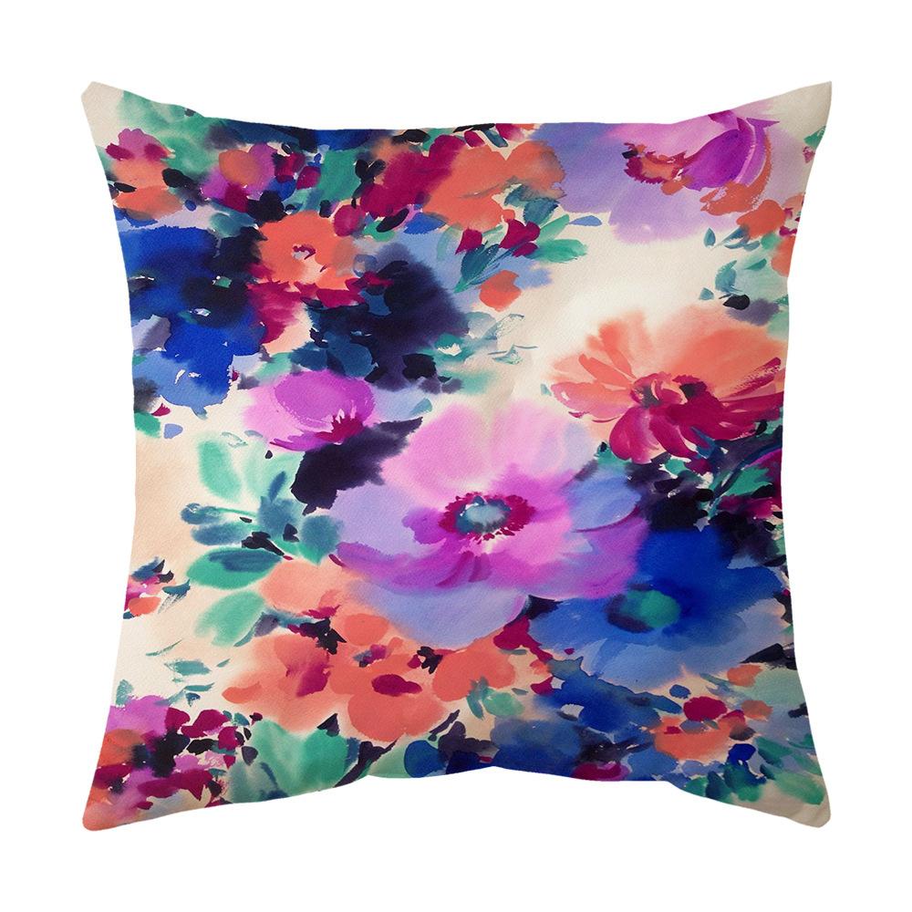 Pillow Cover Sofa Cushion Cover Car Sofa Cushion Cover Peach Skin Velvet