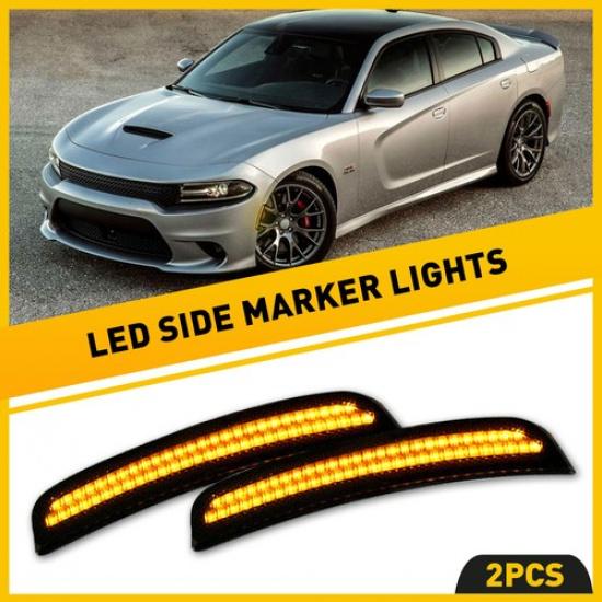 Для Dodge Charger 2015- Передний бампер Задние габаритные огни Поворотники