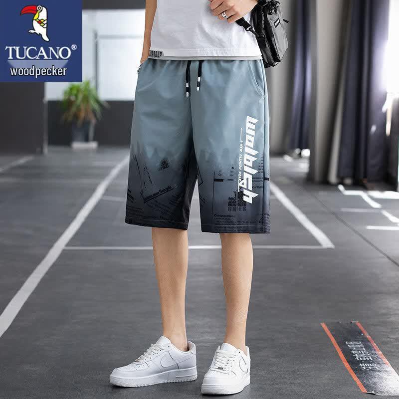 TUCANO Men s Summer Loose Straight Casual Shorts XL