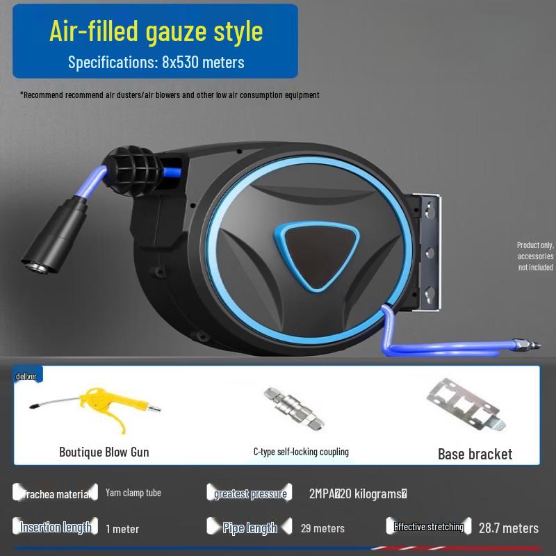 Aokewen 30M Retractable Air Hose Reel