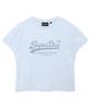 Syupeodeulai Women'S Essentials Logo T-Shirt Sky Blue Sdfiscq01Sbl