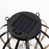 Cross-border Solar Lantern: Wrought Iron Garden & Patio Chandelier