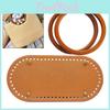 Bottom Base Bag Crochet Leather Tote Handle Set Diy Knitting