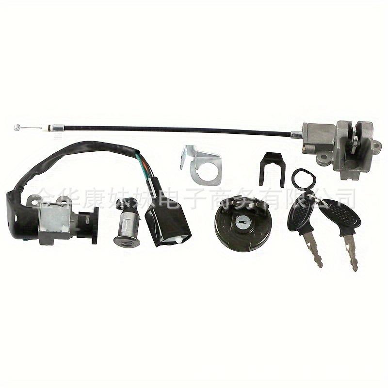 5-Pin GY6 50cc Ignition Switch & Fuel Cap Set for Scooter or Moped