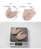Knit Fabric Ballet Toe Protectors: Elastic Forefoot Caps for Dance Shoes