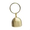 Mini Brass Bell Wind Chime Ornament Fengshui Decoration Simple Hanging Pendant Decorative Solid