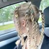 Set of 28 Metal Hair Braid Accessories Women Hairstyling Part Festival Hairstyle Decors Perfect for Festival and Party