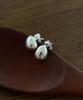 Fluffy Empty Silver Earrings