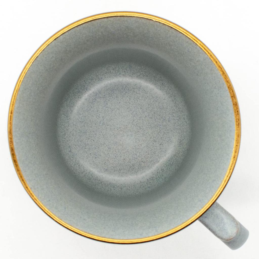 Aito (Aito) aito Seisakusho [Stitch] Mug, Approx. 350ml, Gray, Mino Ware, Microwave and Dishwasher Safe, Made in Japan, 111058