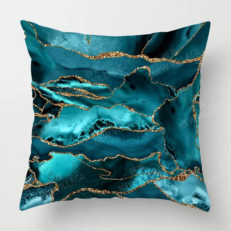 Modern Abstract Green Cushion Cover Home Decor Pillow Cover Sofa Throw Pillow Cover