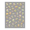 Redanco 5D Embossed Gold Foil Ginkgo Leaves Nail Art Stickers (DR1636)