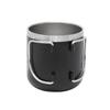 Captain Stag (UE-3596) CS Vacuum Folding Handle Mug, 300ml, Stainless Steel, Black, Outdoor Cup, Mug, Tumbler