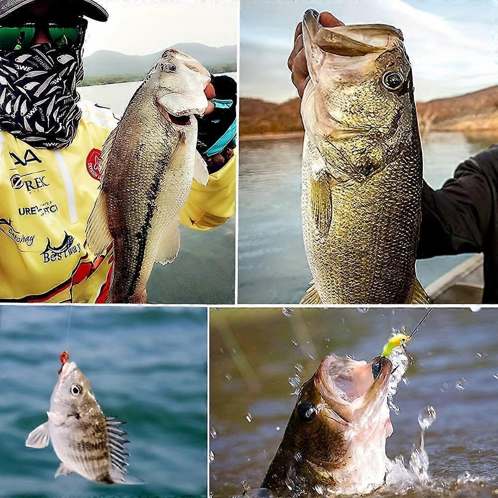 88PC Fish Lure Set: Full-Swim, Glitter Vib, Pencil, Frog, Soft Lures — Compatible with Perch & Black Fish
