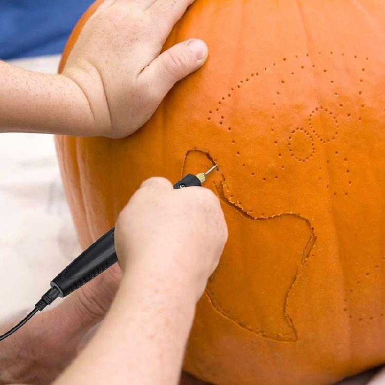 4-in-1 Schaumstoffschneider Heißdrahtschneider Elektrische Schneidemaschine Stift Werkzeuge Set