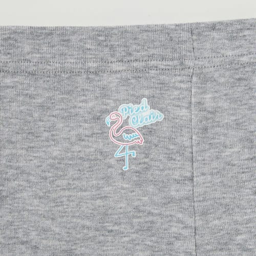 Gunze Sanitary Shorts, Cut-Off Type, for Girls, PCP13, New Gray-Moc, Size 160