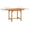 5 Piece Teak Wood Outdoor Dining Set