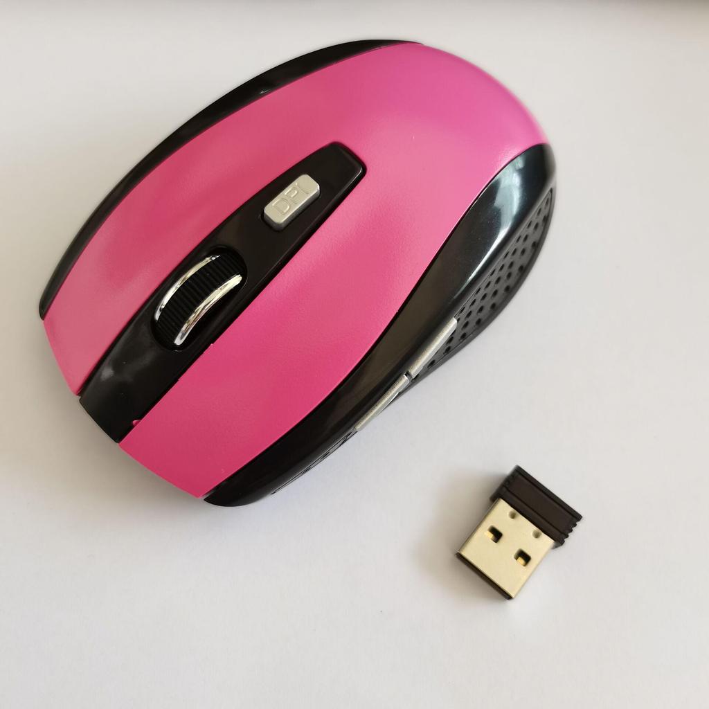 Wireless USB Optical Mouse for Gaming and Office - Computer Peripheral Accessory