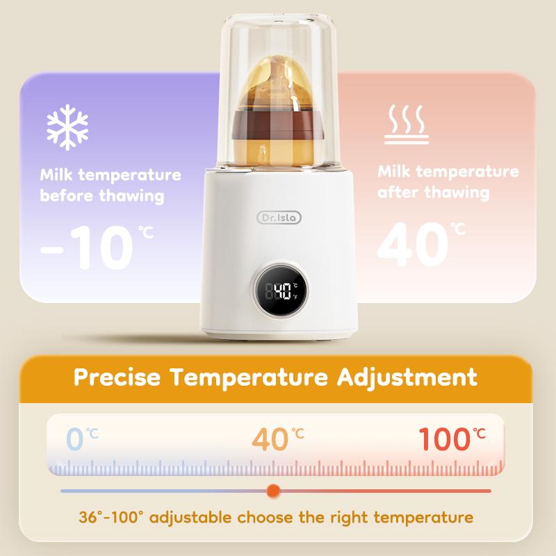 Baby Milk Warmer Sterilizer Multifunction Fast Milk Bottle Warmers Temperature Control Bottle Warmer Newborn Accessories