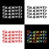 4PCS Car Door Handle Rearview Mirror Wiper Decal Sticker Decor For Skoda Octavia Rapid Fabia Superb Kodiaq Scala Karoq Kamiq VRS