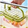 64 Grid Ice Mold Box One-button Press Type Square Ice Cube Tray Household Fruit Ice Cream Maker with Lid Kitchen Accessories