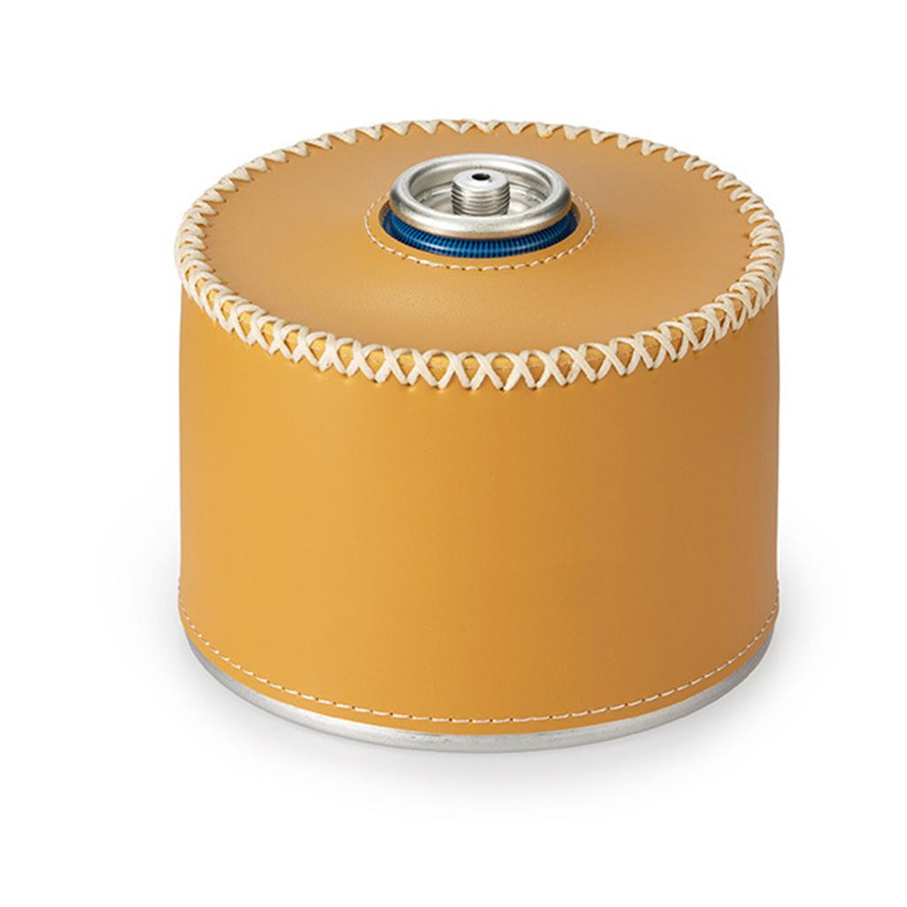 Gas Canister Protective Cover Portable PU Leather Gas Canister Cover for Outdoor Camping Accessories Camping Gas  Cover