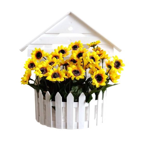Yousheng Hanging Flower Basket, Sustainable Use Handcrafted Unique Design, Durable Wear-Resistant Home Decoration, for Balcony Garden