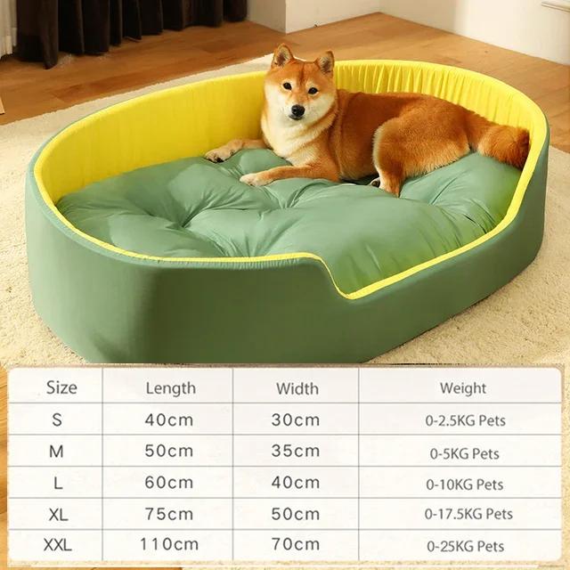 Pet Dog Bed Four Seasons Universal Big Size Extra Large Dogs House Sofa Kennel Soft Pet Dog Cat Warm Bed S-XXL Pet Accessories