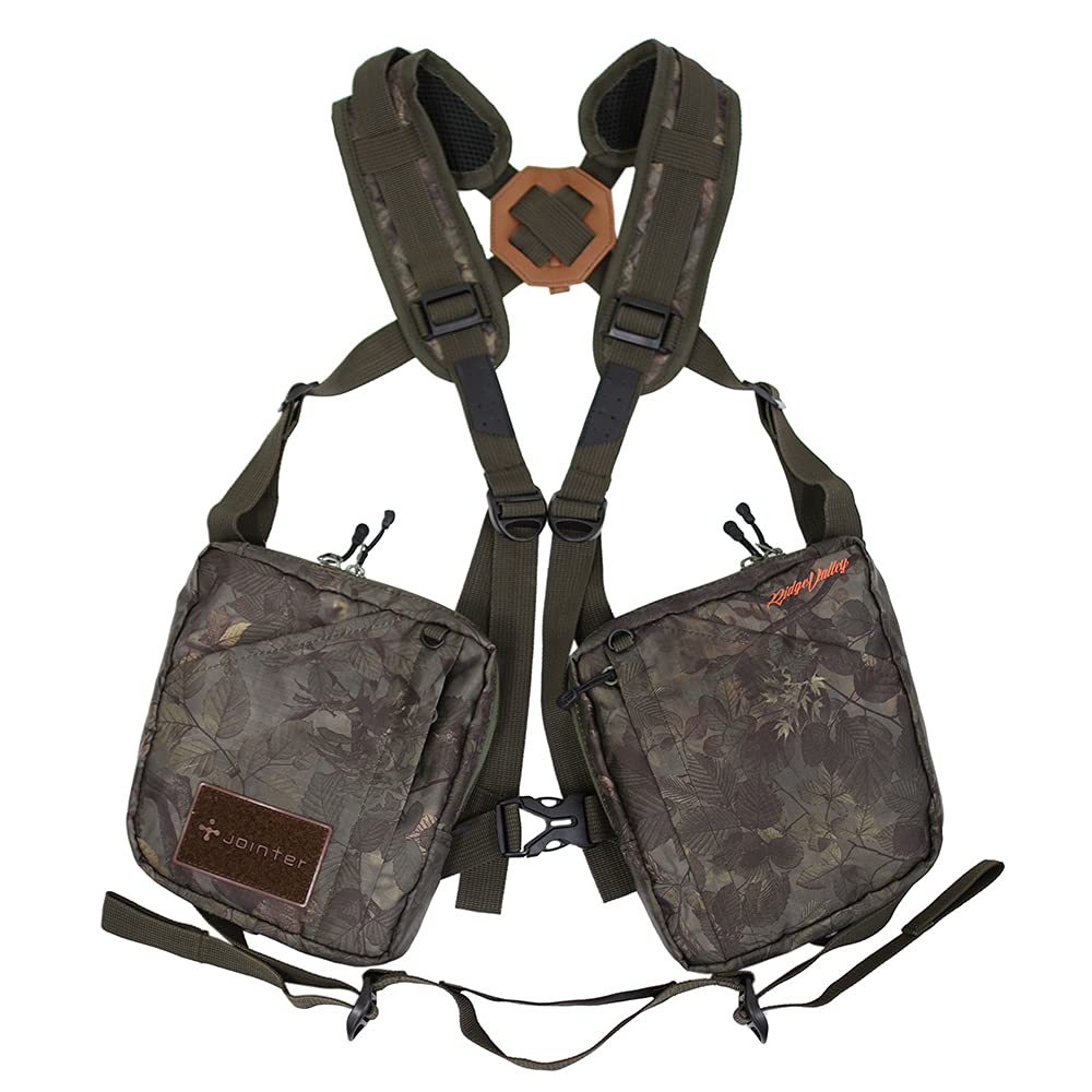 Jointer Ridge Valley Vest Fishing Wearable Wearable Fishing Smartphone Chest Holster Adjustable Tactical Vest [Headwater Camo] Bag, Backpack, Bag,
