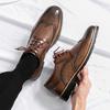 22 große Größe neue lässige Lederschuhe atmungsaktive Business-Kleiderschuhe Gentleman-Stil Hochzeitsschuhe