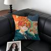 P-Project S-SEKAI Shinonome Akito Pillow Case Anti-dustmite Pillowcase Invisible Zipper Silky Short Plush Sofa Cushion Cover