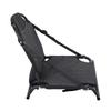 Asiento de Kayak con Correa Ajustable Ligero Plegable Asiento de Canoa con Soporte Lumbar para Kayak Canoa Remo Deriva