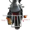 Rear Rack for Harley Sportster XL883N, XL1200N/V/X (2007-2013 Models)
