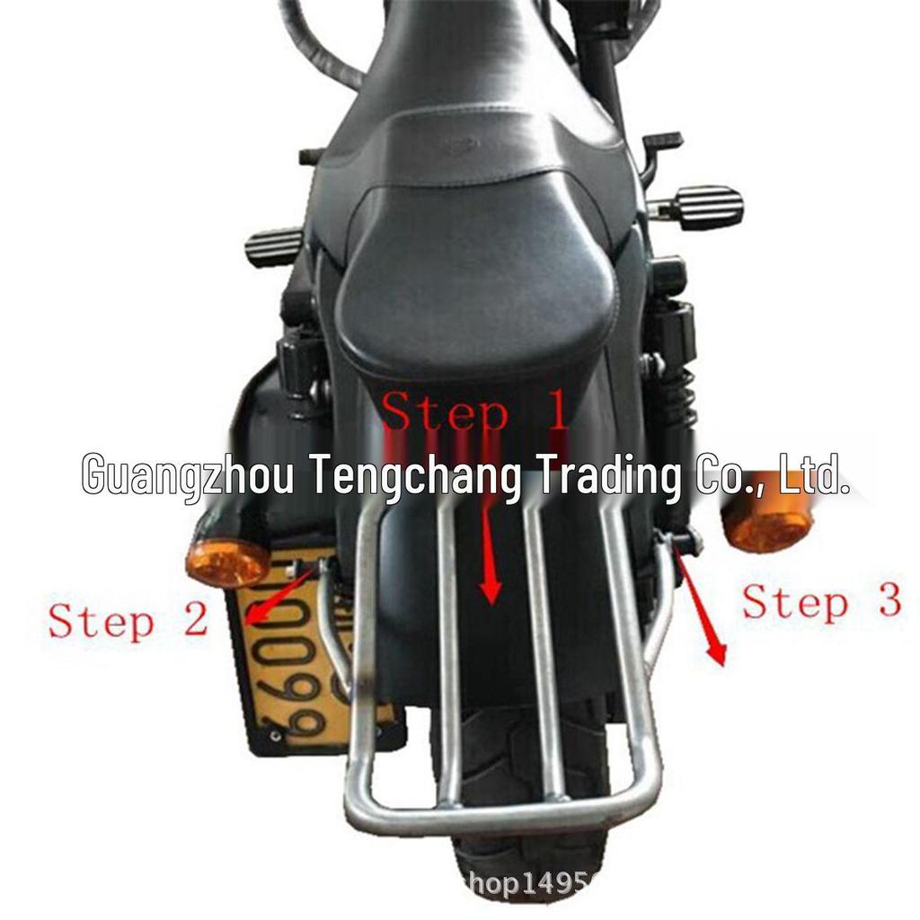 Rear Rack for Harley Sportster XL883N, XL1200N/V/X (2007-2013 Models)