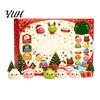 Educational Sensory Toy 24 Day Christmas Countdown Calendar, Soft TPR Bun Squeeze Dumpling Character Collection Set for Stress Relief, Festive Holiday