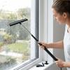 Efficient Glass Wiper Retractable Window Squeegee Multi-Use Window Mop  Shower Glass Doors