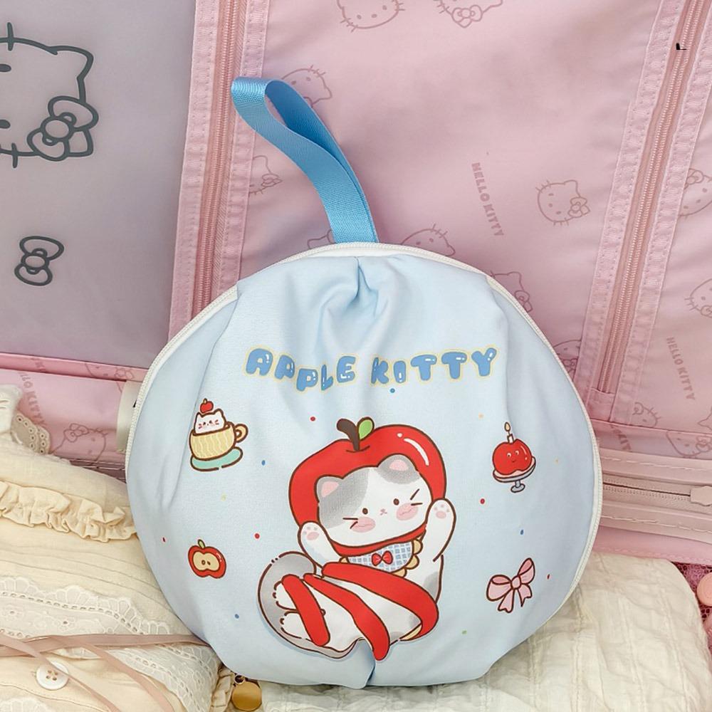 Cartoon Bra Underwear Storage Bag Large Capacity Dopamine Underwear Socks Storage Pouch Waterproof Cosmetic Bag Women Girls