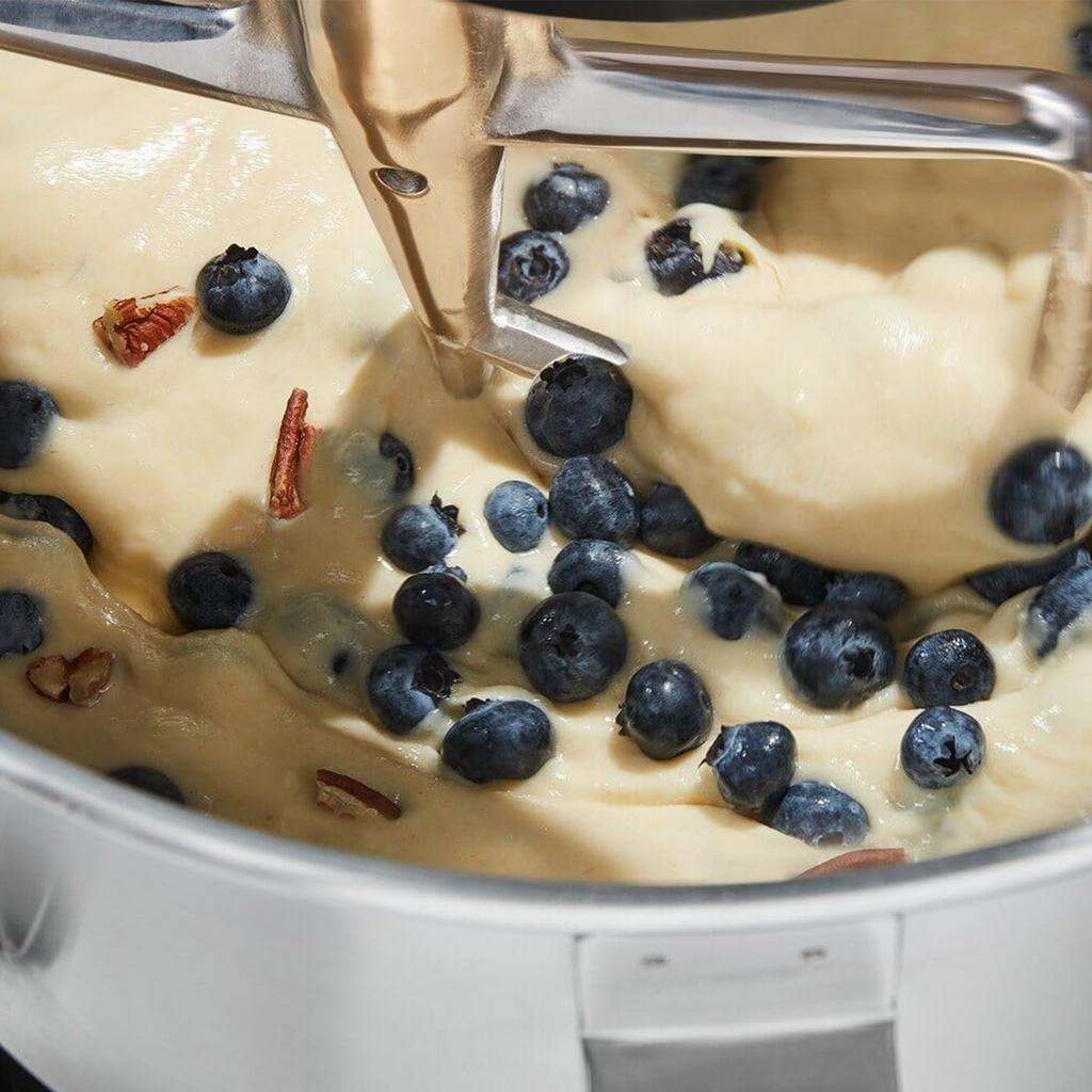 Mixer Edelstahlschüssel Mixerzubehör Küchenmaschine Rührschüssel Spülmaschinenfest Edelstahltextur für Mixer