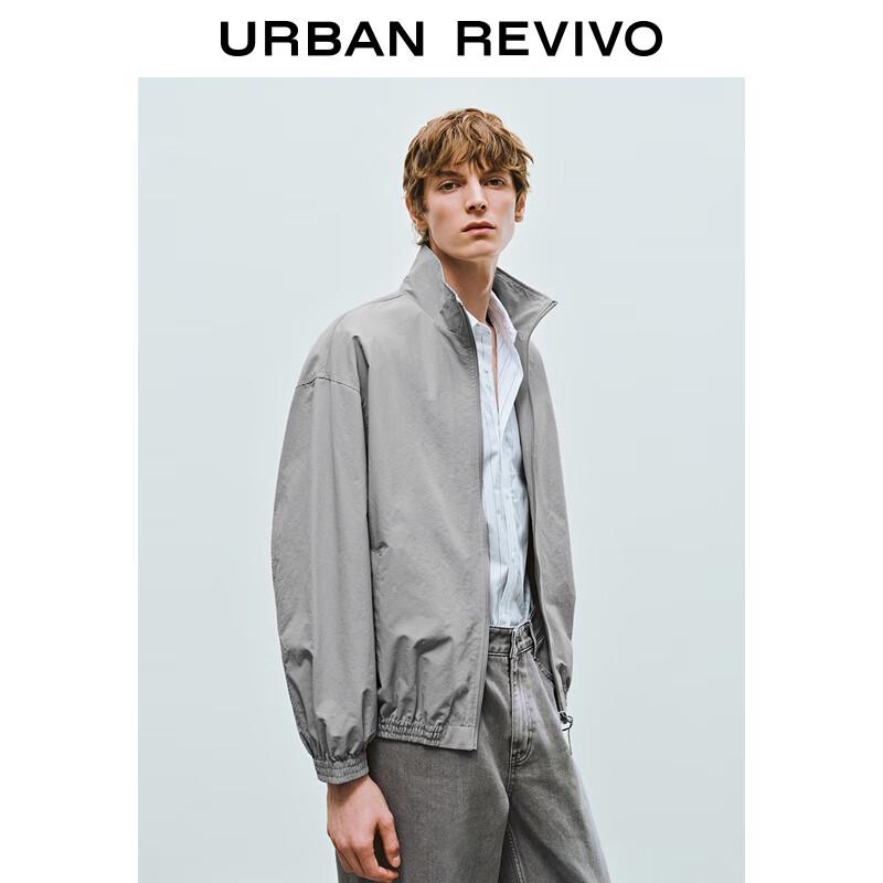 UR Men's Oversized Stand Collar Tech Jacket